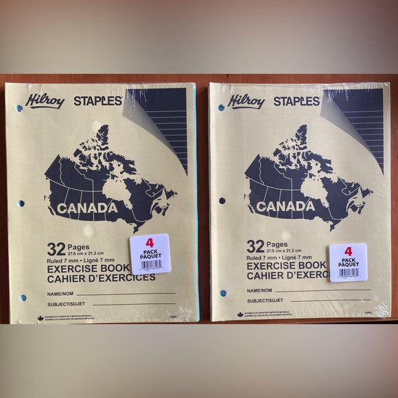 8 Hilroy Exercise Books-New - Picture 1 of 2